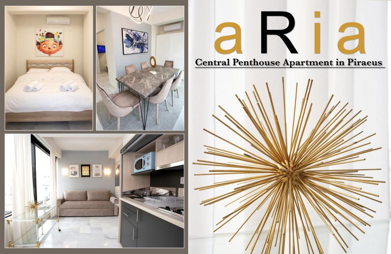 Melma Properties - Aria-Piraeus Central Penthouse Exterior foto